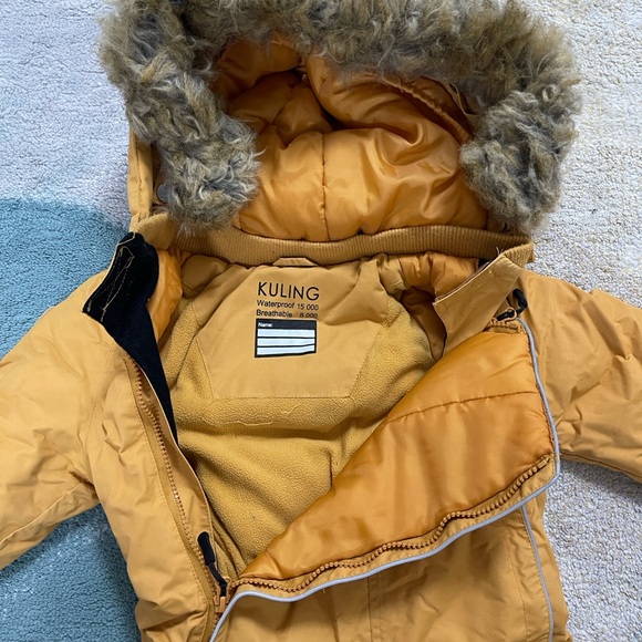 Snowsuit for kids 92 size - Picture 2 of 4